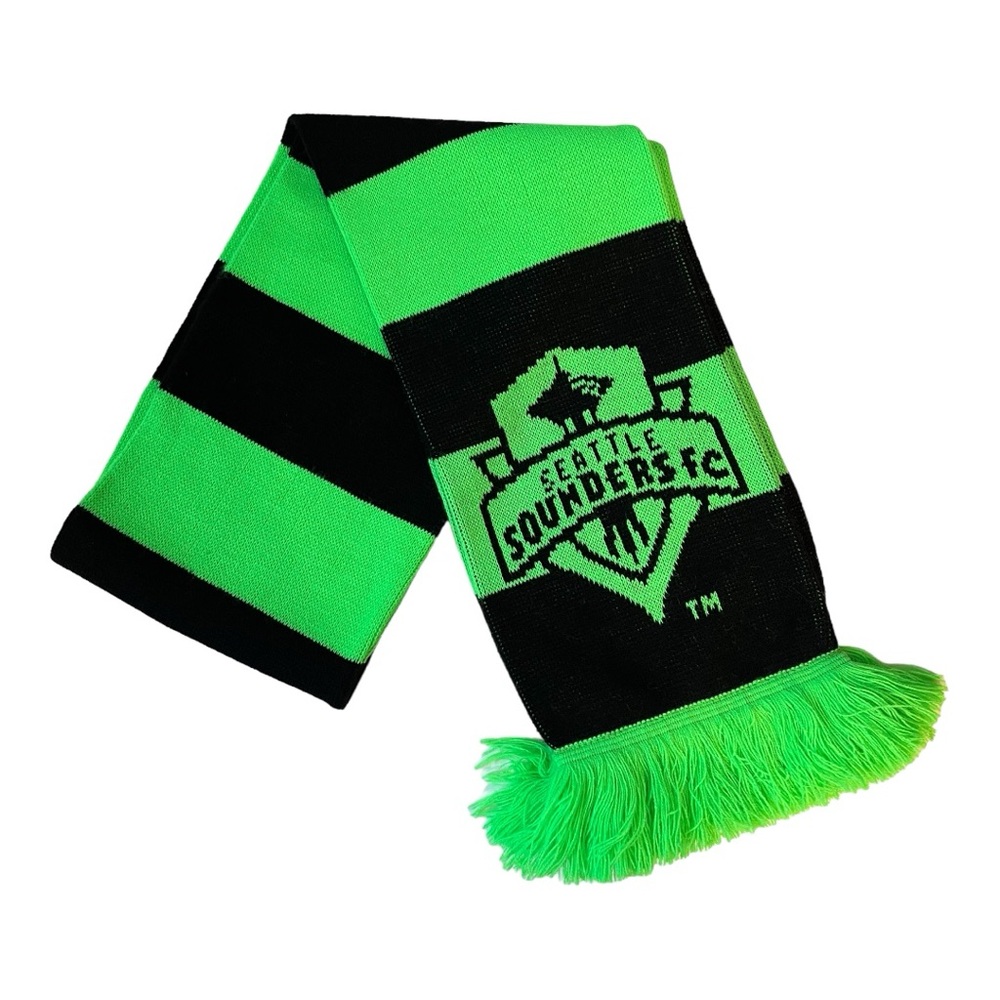 Seattle Sounders FC Scarf Green Black O/S